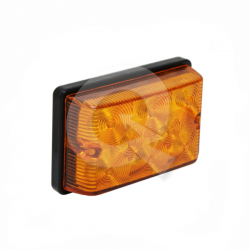 FAROL LATERAL RECT.BIVOLTAJE 8 LED,10x6,1x3,2, AMB