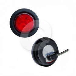 FAROL LATERAL BIVOLTAJE 2', 9 LED, ROJO