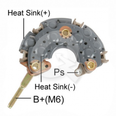 RECTIFICADOR, ISUZU, SUZUKI, KUBOTA, HONDA