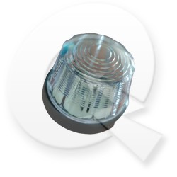 FAROL REDONDO LATERAL BIVOLTAJE 9 LED, Ø88mm,BLCO