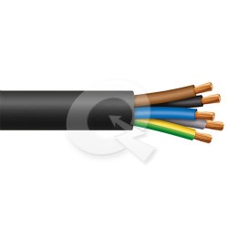 CABLE RV-K 0.6/1 KV FLEX 5 VIAS (5 x 1.5 mm) 16AWG