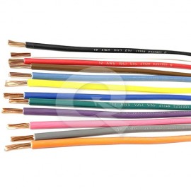 CABLE ELECTRICO, Nº12 AWG, CAFE
