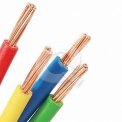 CABLE ELECTRICO, Nº14 AWG, (2.5mm), AMARILLO