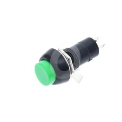 BOTON PULSADOR PUSH ON/OFF VERDE