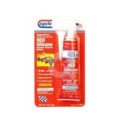 SILICONA CYCLO ALTA TEMPERATURA ROJA, 85ml
