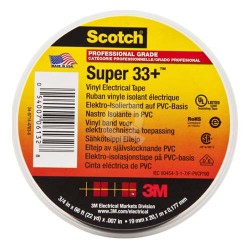 CINTA AISLANTE PROFESIONAL SUPER 33, AMARILLA