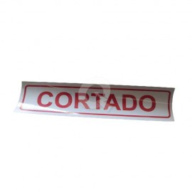 ADHESIVO CORTADO 10 X 3 cms
