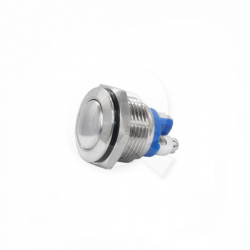 BOTON PARTIDA METALICO 12V-24V, 20A, 2T, IP67