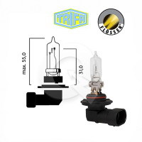 AMPOLLETA,HB3,9005,12V,60W,BASE P20D, TRIFA/FLOSSE