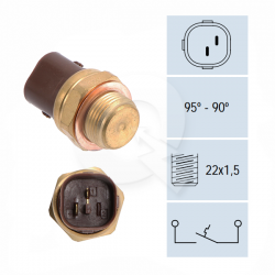 TERMOSWITCH, AUDI, SKODA, VOLKSWAGEN, 95º-90º