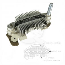 RECTIFICADOR, TIGGO, MAZDA, RENAULT, MITSUBISHI
