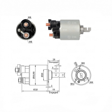 SOLENOIDE 12V, HONDA, ACCORD, CIVIC, ACURA