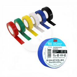 CINTA AISLANTE 3M, 19mm x 18mts , AZUL