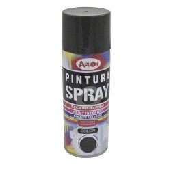 PINTURA AEROSOL SPRAY ARLON NEGRO SEMIBRILLO 400ML