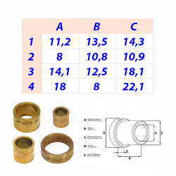 KIT BUJE, PRESTOLITE, M93R, FORD, VOLKSWAGEN, JOHN
