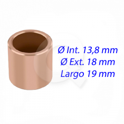 BUJE BRONCE GRAFITADO, N° 1201-5X, 13.8x18x19 mm