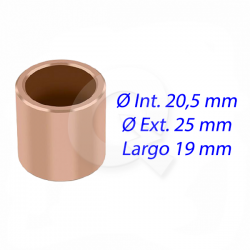 BUJE BRONCE GRAFITADO, Nº 808, 20.5x25x19 mm