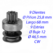 BENDIX, PEUGEOT, CITROEN, RENAULT, ALFA ROMEO