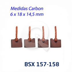 CARBON ARRANQUE BOSCH 12V, FIORINO, VOLVO, BMW, MB