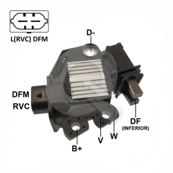 REGULADOR 12V, CHEVROLET, CAPTIVA, CRUZE, CORSA