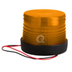 BALIZA ESTROBO-GIRATORIA,LED,12V-48V,APERNADA,AMB