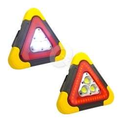 TRIANGULO LED SOLAR, BALIZA Y POWER BANK 5V