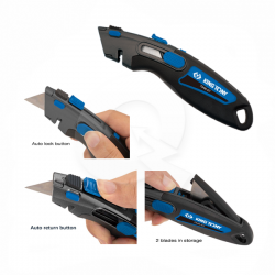 CUCHILLO CARTONERO DE SEGURIDAD RETRACTIL