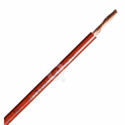 CABLE ELECTRICO, Nº10 AWG, COBRE Ø 2.5mm, ROJO