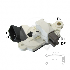 REGULADOR 12V, NISSAN, V16, SENTRA, TWIN CAM