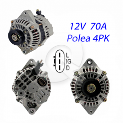 ALTERNADOR 12V, SUZUKI, ALTO, VITARA, JIMNY, GRAND