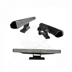 TERCERA LUZ FRENO 27 LED, 37 cms, AZUL