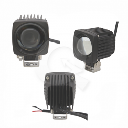FAENERO LED, 10-80V, 20W, BLUESPOT AZUL, GRUA HORQ