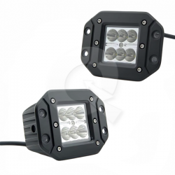 FAENERO,6 LED, 9-48V,1200Lm,80x82x75mm,EMPOTRADO