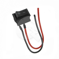 INTERRUPTOR RECTANGULAR,6A-250Vac ON/OFF,CON CABLE