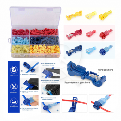 KIT TERMINALES CONECTOR RAPIDO T-TAP, 240 UND
