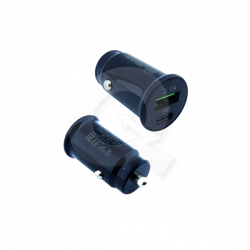 CARGADOR PARA AUTO USB Y TIPO C, 12V, 2 SALIDAS