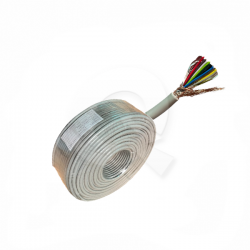 CABLE MULTIFILIAR 10 VIAS, 24 AWG, METRO