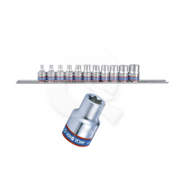 JUEGO DADO ESTRELLA 3/8', 11 PIEZAS