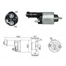 SOLENOIDE 12V, HONDA, CIVIC, CR-V