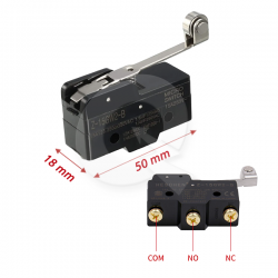MICROSWITCH GRANDE 15A A 250VAC, 1COM/1NO/1NC