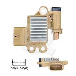 REGULADOR, 12V, MITSUBISHI, OUTLANDER, BYD