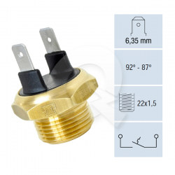 TERMOSWITCH, CITROEN, DAEWOO, VW, 92º-87º