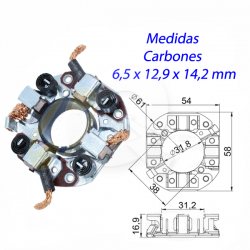 PORTA CARBON ARRANQUE 12V, BOBCAT, YARIS