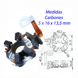 PORTA CARBON ARRANQUE 12V, CITROEN, FIAT, PEUGEOT