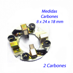 PORTA CARBON ARRANQUE 12V, NISSAN 160/175/180