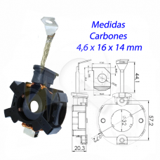 PORTA CARBON ARRANQUE 12V, RANGER, EXPLORER