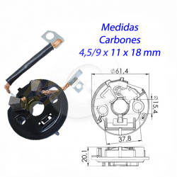 PORTA CARBON ARRANQUE 12V, CITROEN, BERLINGO