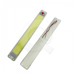 PLAFONIER COB LED BLANCO 12V-24V, 30x3.8x1.2 cms