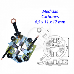 PORTA CARBON ARRANQUE 12V, CHANA, EFFA, TOWNER