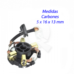PORTA CARBON ARRANQUE 12V, OPEL, VW, GOLF, FIAT